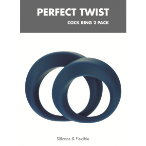 Pierścienie Erekcyjne Perfect Twist Cock Ring Set Linx