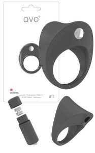 Pierścień Erekcyjny OVO B11 Grey