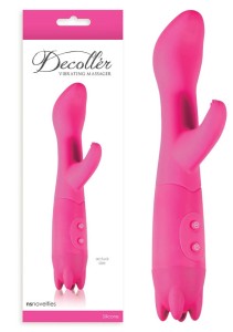 Wibrator Decoller Vibrating Massager Pink