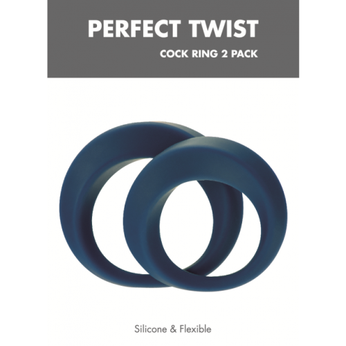 Pierścienie Erekcyjne Perfect Twist Cock Ring Set Linx