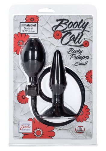 Pompowany Korek Analny Booty Pumper Small Black