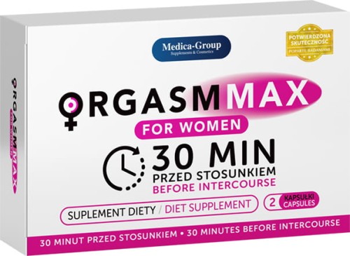 Tabletki Orgasm Max Dla Kobiet