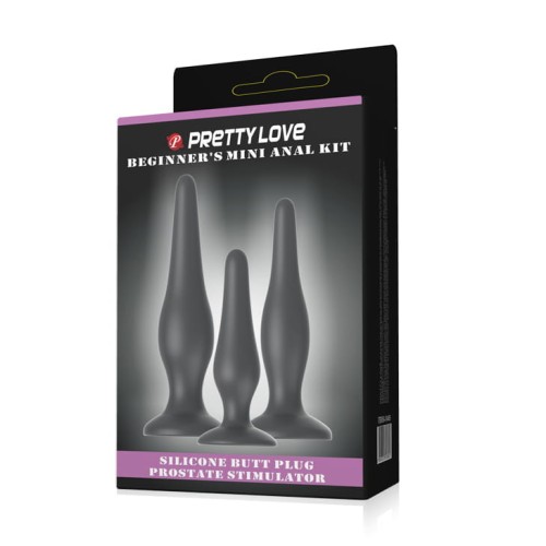 Zestaw Korków Analnych Pretty Love Beginner Mini Anal Kit