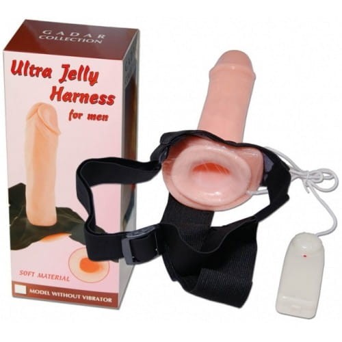 Ultra Jelly Harness Vibrating For Men