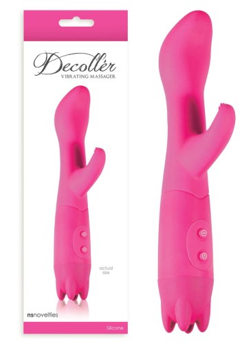 Decoller Vibrating Massager Pink