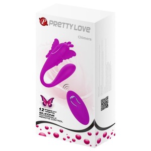 Wibrator dla Par Pretty Love Chimera