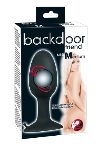 Korek Analny Backdoor Friend Medium
