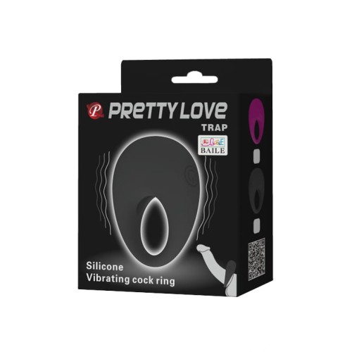Wibrujący Pierścień Erekcyjny Pretty Love Trap